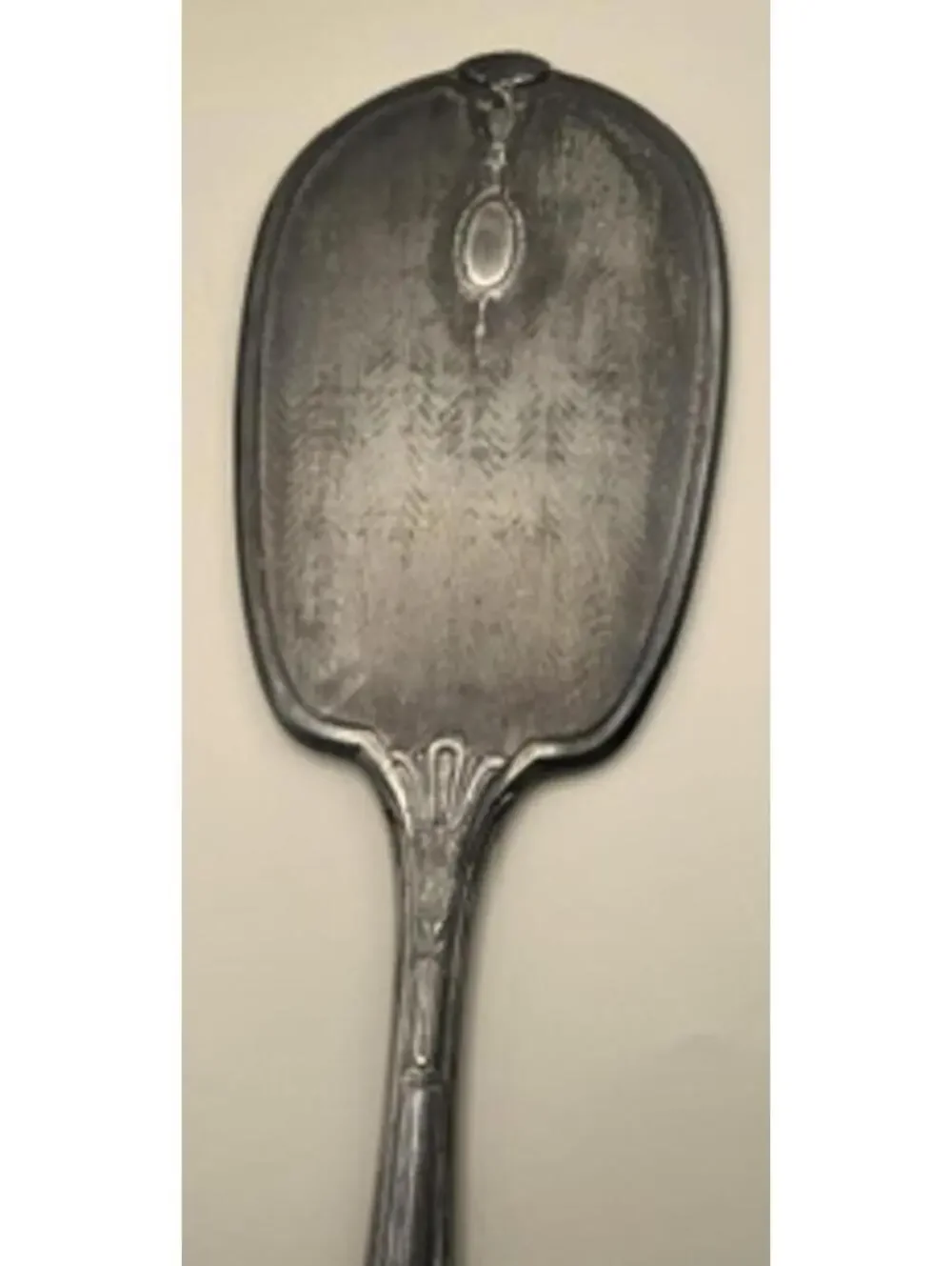 Vintage Wallace Silversmiths Art Deco Silver-Plated Hand Mirror